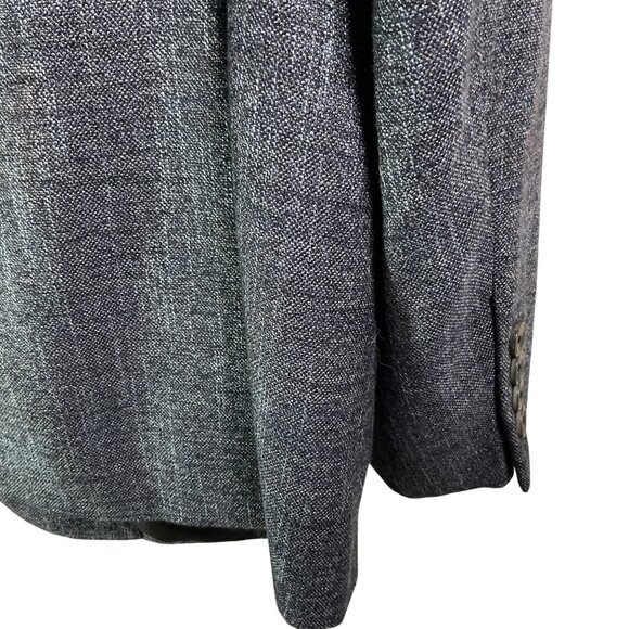 Emporio Armani G Line Mens Suit Blazer Jacket Sz 52 Gray Wool Blend Classic - Picture 5 of 9